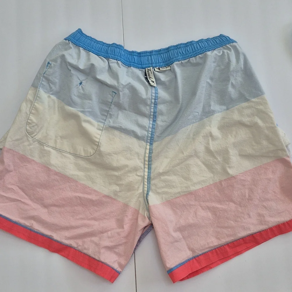 Trunks Colorblock Swim Shorts Swimsuit for Men M